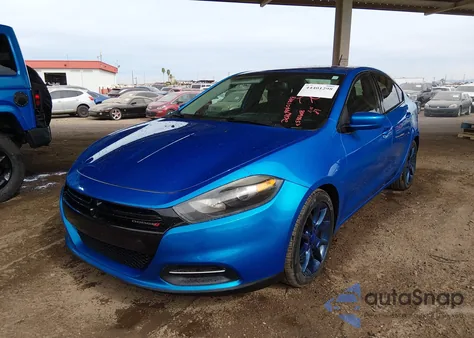 2016 Dodge Dart Se z USA, uszkodzony, nr VIN 1C3CDFAA5GD540608